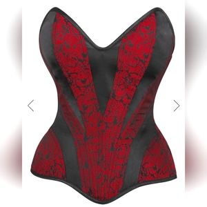 Corset story. Overbust Steel boned corset. Size 30